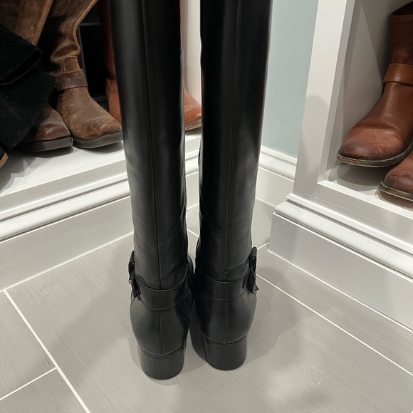 Tall Nine West Faux Leather boots - Picture 2 of 6